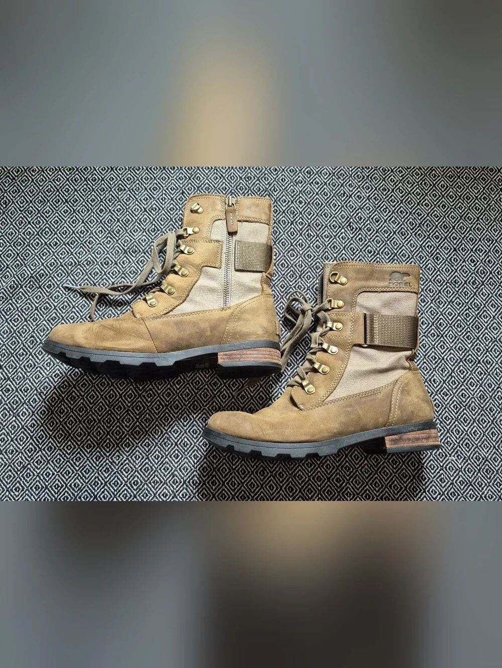 Sorel Emilie Conquest Waterproof Boots Size 8